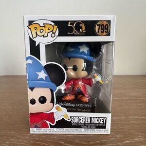 Funko Pop! Disney 50 Years Sorcerer Mickey #799 Vinyl Figure